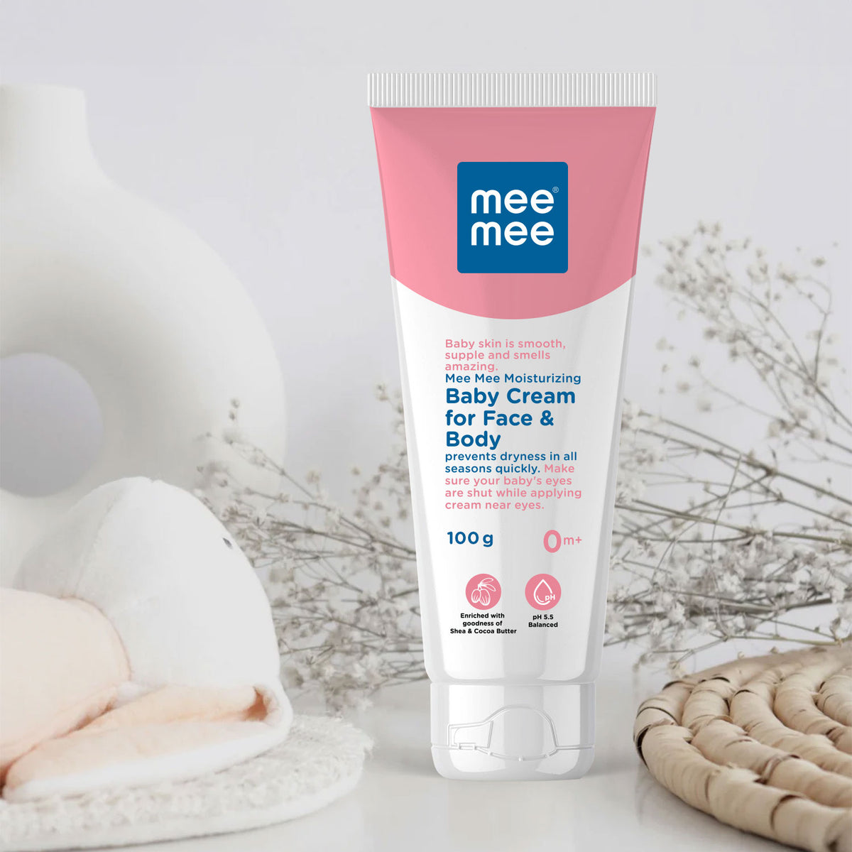 Mee Mee Moisturizing Baby Cream for Face & Body - 100g