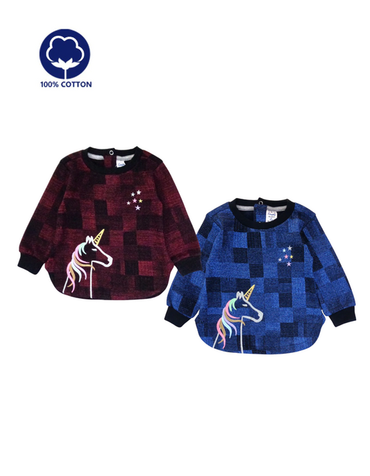 Jacquard F/S Frock- Single Piece