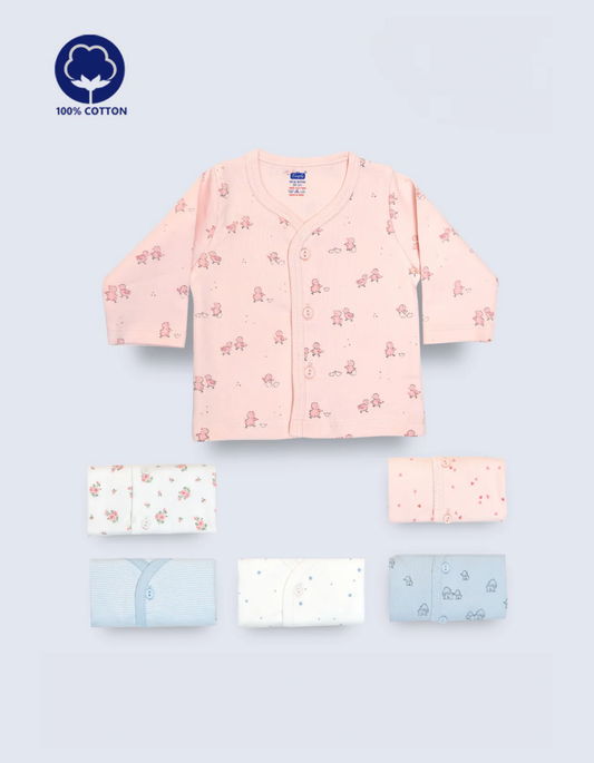 Interlock F/S Front Open Vest- Pack of Three