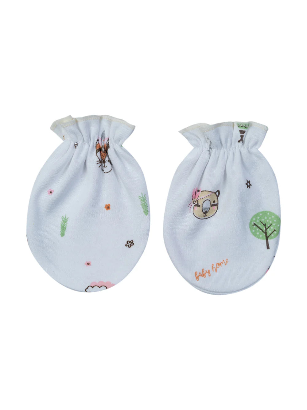 Mee Mee Cotton Soft 8-Piece Gift Hamper for Newborns – Baby Boy or Girl (Cream)