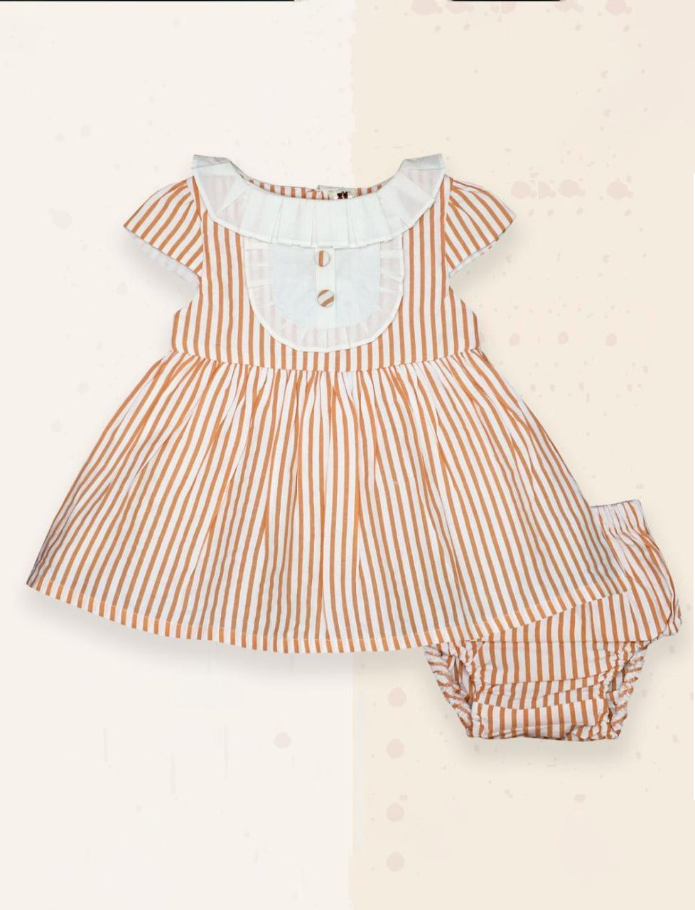 Classic Striped Elegance Dress