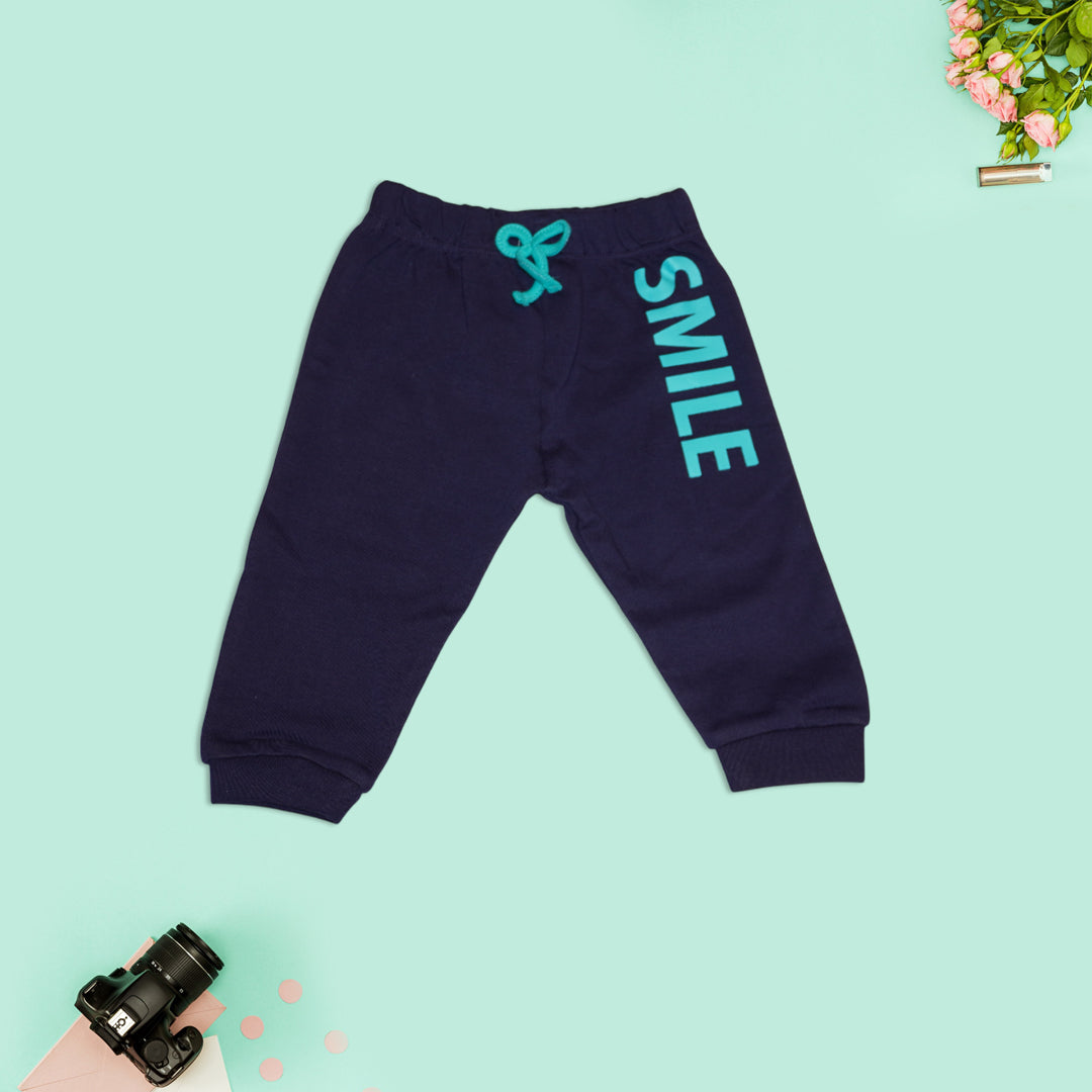 Casual Blue T-Shirt and Navy Blue Trouser