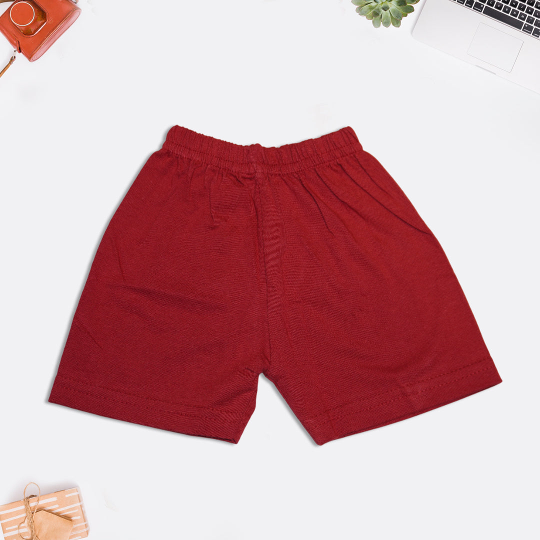 Red T-Shirt and Shorts Set for Kids