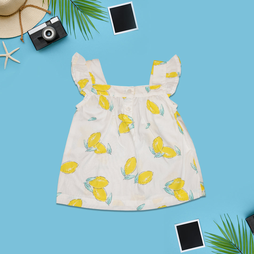 Buy Girls printed shorts Set