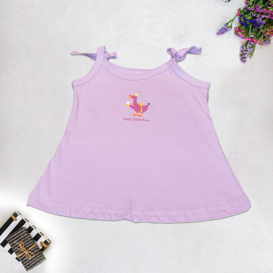 Girls Cotton Frock Set of 3– Sleeveless