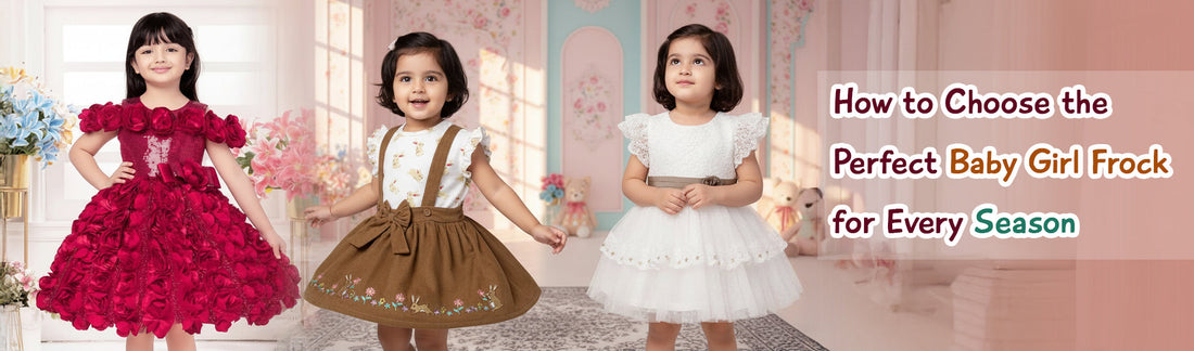 How to Choose the Perfect Baby Girl Frock for Every Season | Mother Choice 