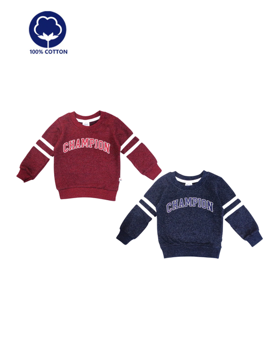 Kids’ 100% Cotton Full Sleeve Printed T-Shirt- SIngle Piece
