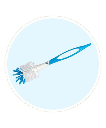 Mee Mee Easy Grip Bottle & Nipple Cleaning Brush - Blue
