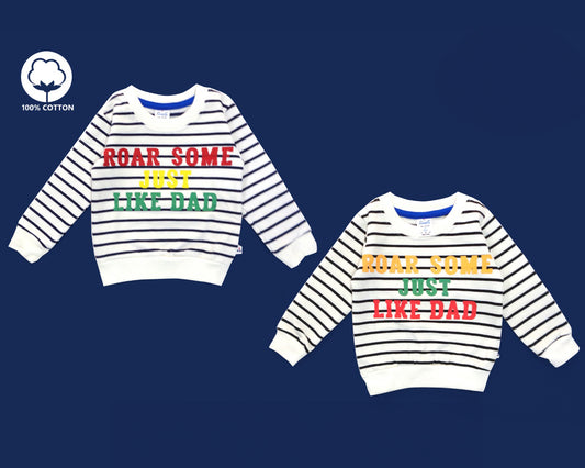 Boys Striped Cotton T-shirt