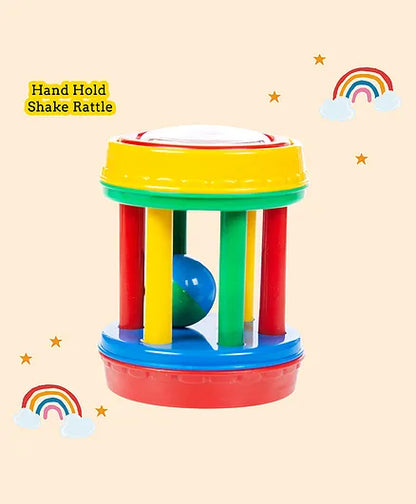Mee Mee Cute Companion Rattle Set - Pack of 5 (Color May Vary)