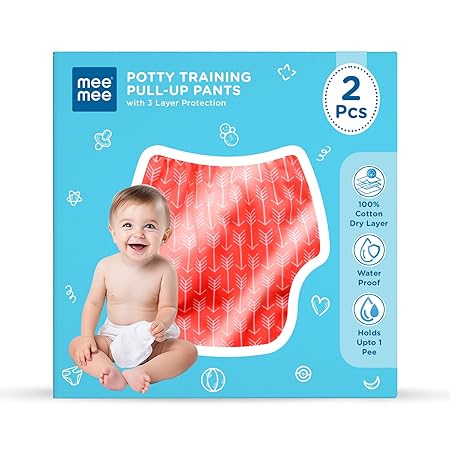 Mee Mee Potty Training pull - up Pants For Growing Baby/Toddlers- Pack of 2