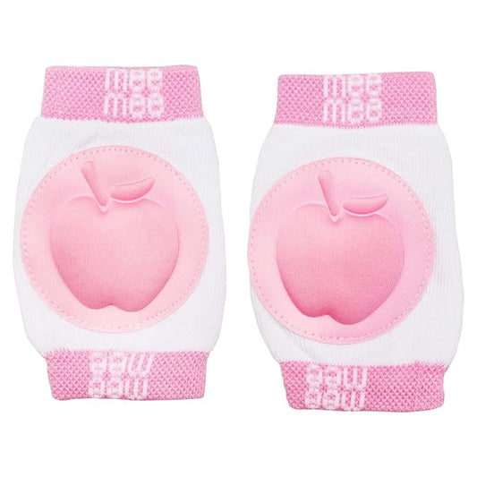 Mee Mee Soft Baby Knee/Elbow Pads for Crawling, Anti-Slip Padded Stretchable Elastic, Breathable Cotton Comfortable for Babies/Infants/Toddlers (Single Pack)