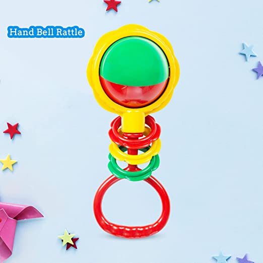 Mee Mee Baby Rattle Gift Set (3 Pieces) | 100% Safe Baby Rattles