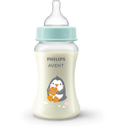 Avent Grow Feeding Bottle for Babies aged 1 month and above | 250ml | Pack of 1 | Anti Colic | BPA Free |