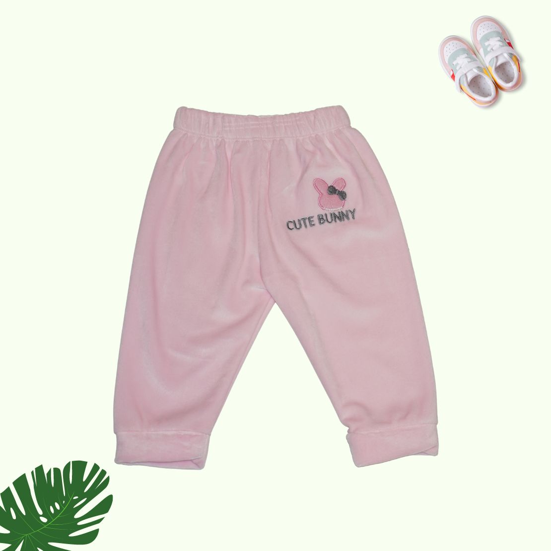 Printed Sweatshirt and Joggers Set - Pink