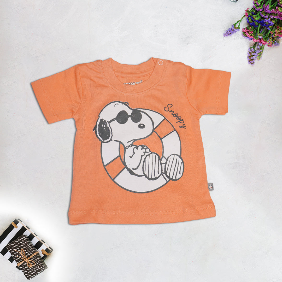 Orange T-Shirt and Short Set