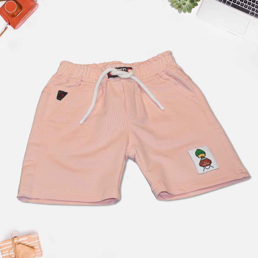Pink Printed T-Shirt and Denim Set