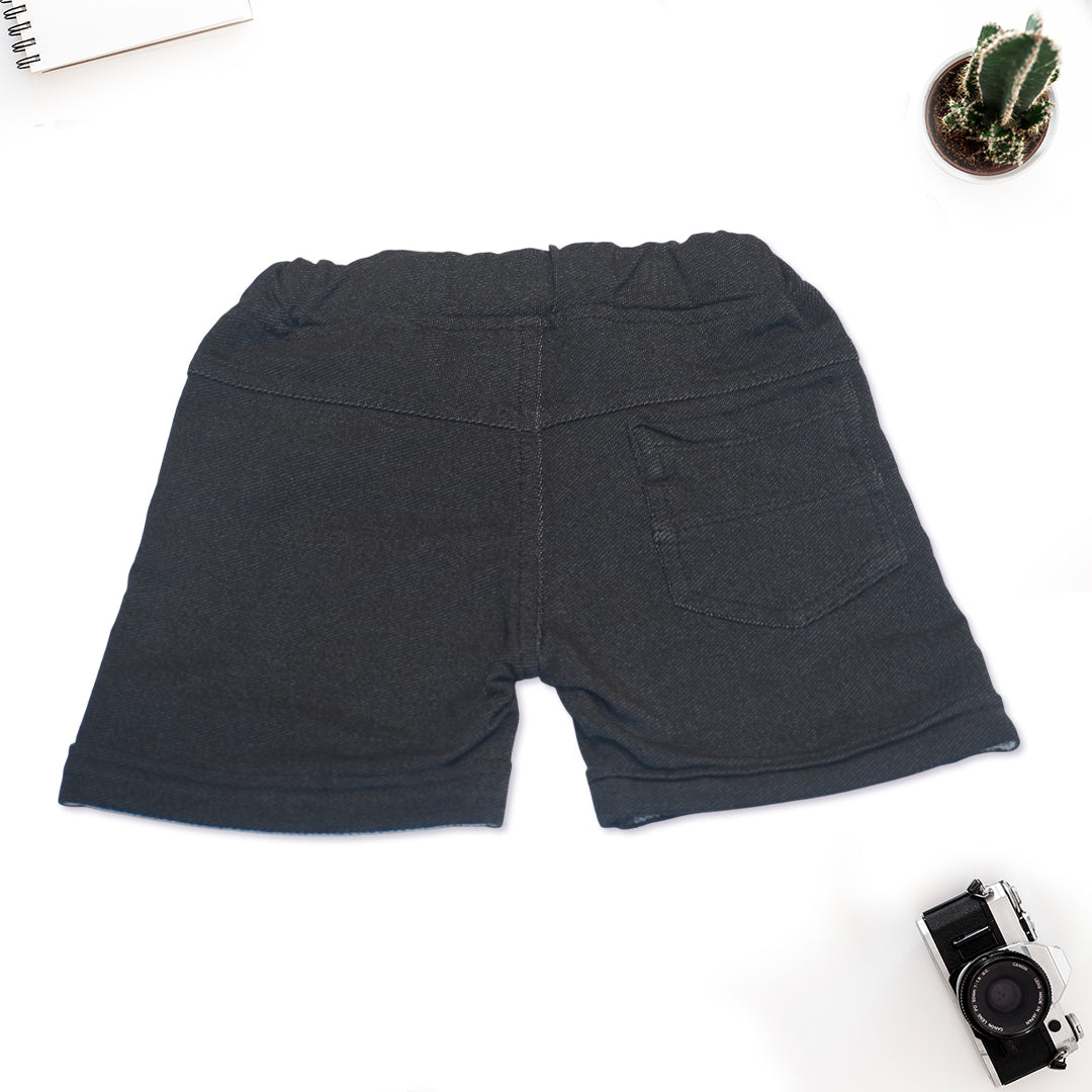 Kids Pink T-Shirt and Blue Denim Shorts