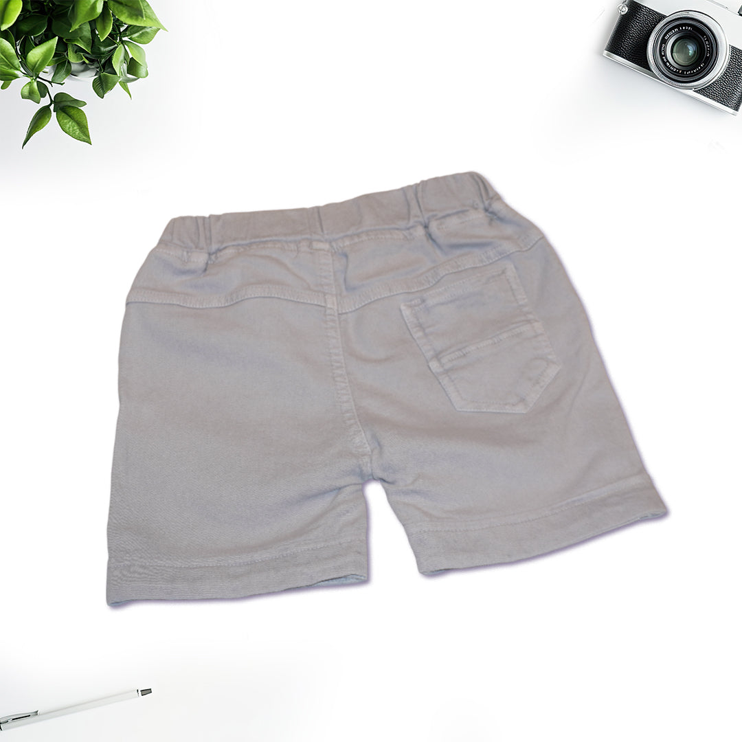 Kids Red T-Shirt and Grey Shorts