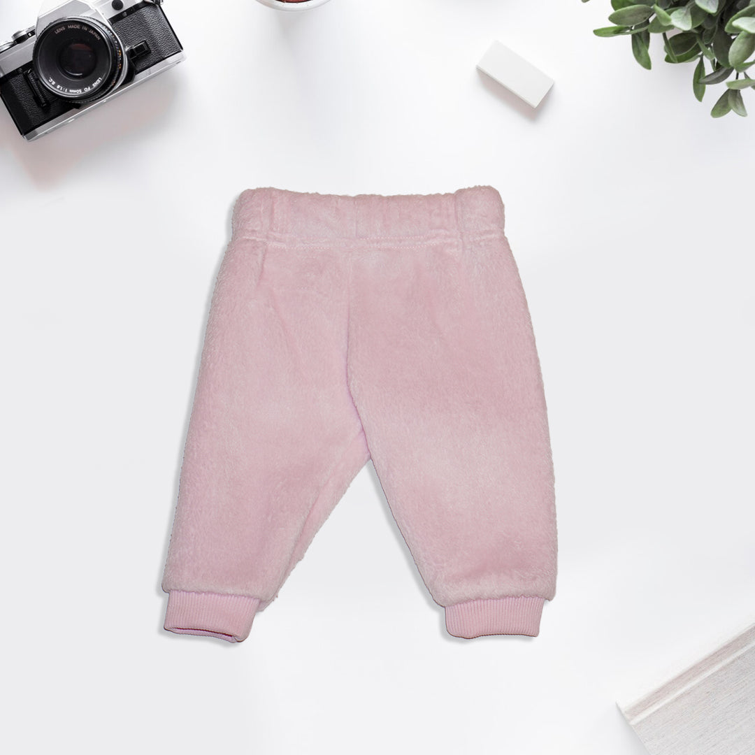 Cat Printed Sweatshirt with Jogger Set - Pink
