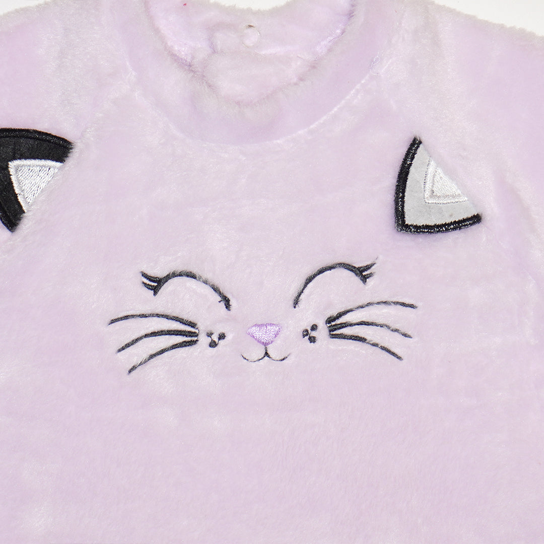 Light Purple Sweatshirt with Jogger Set