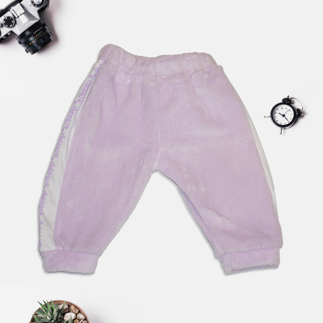 Light Purple Sweatshirt with Jogger Set