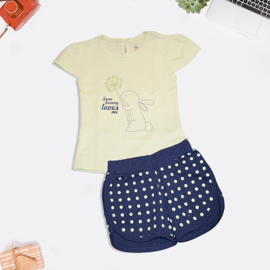 Printed T-Shirt and Shorts Set for Kids