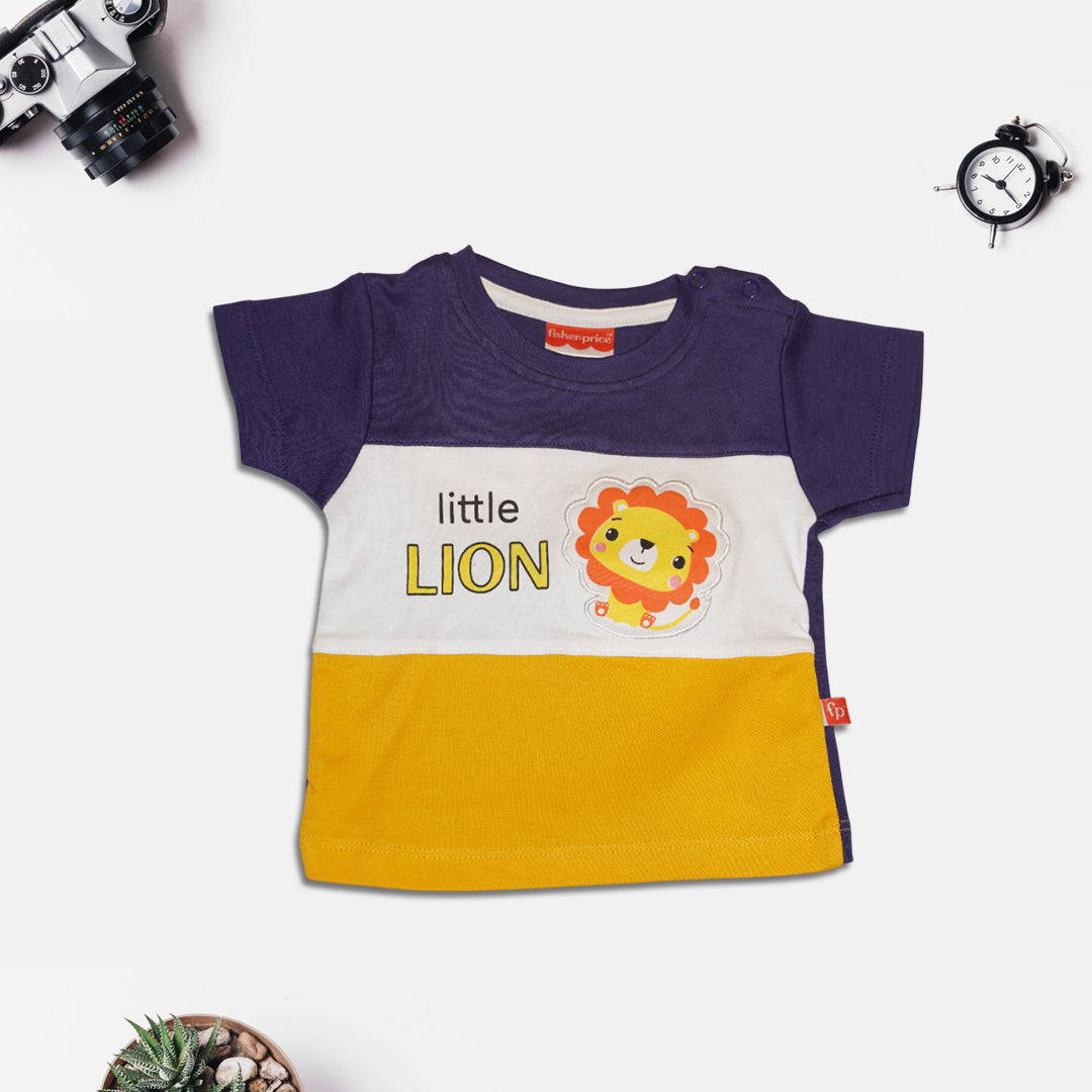 Black and Orange T-Shirt and Shorts Set