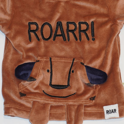 Full Sleeves Sweatshirt and Joggers for Kids - Brown