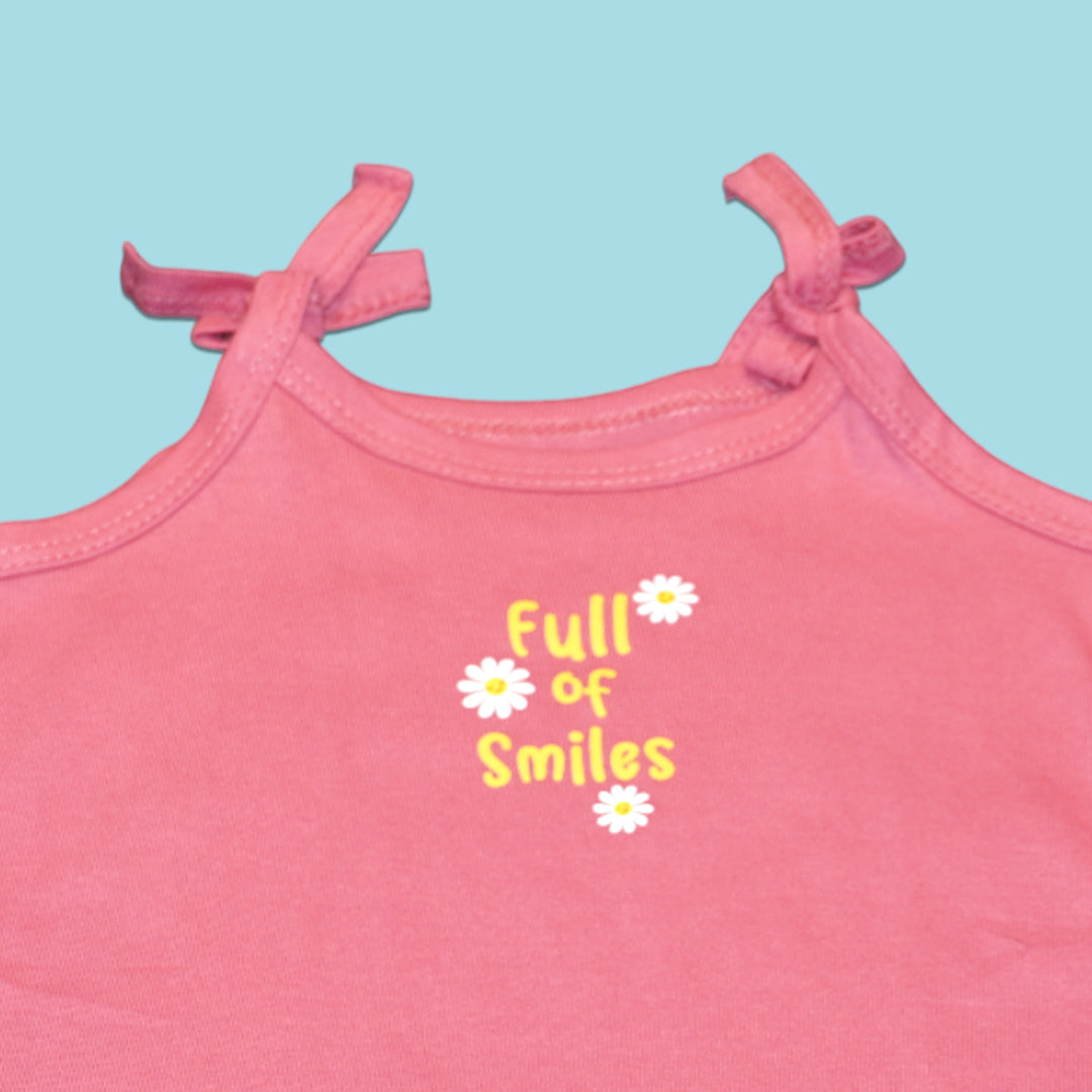 Girls Cotton Frock – Sleeveless