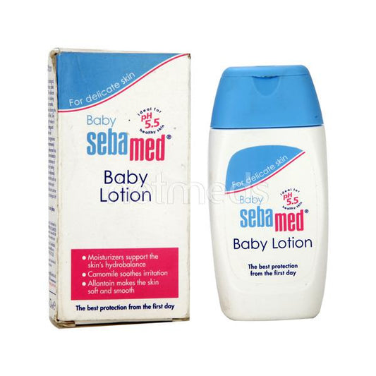 Sebamed Baby Body Milk Lotion|pH 5.5|Ideal for dry skin|Daily moisturisation