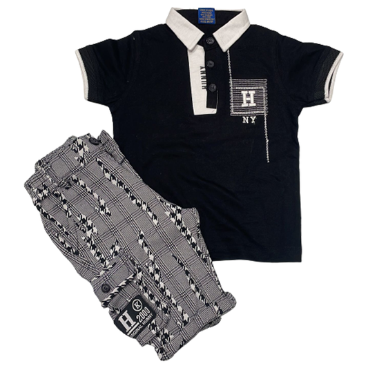 Kids Casual Set (Black)
